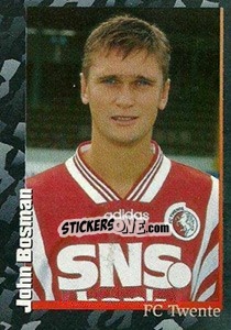 Sticker John Bosman - Voetbal 1996-1997 - Panini