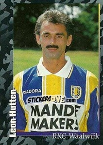 Sticker Leon Hutten - Voetbal 1996-1997 - Panini