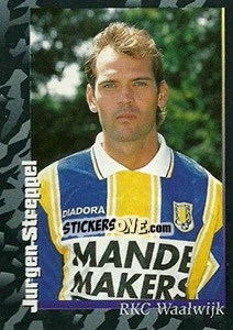 Sticker Jurgen Streppel - Voetbal 1996-1997 - Panini