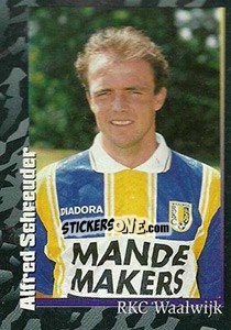 Sticker Alfred Schreuder - Voetbal 1996-1997 n. 263 - Panini