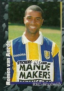 Sticker Romeo van Aerde - Voetbal 1996-1997 - Panini