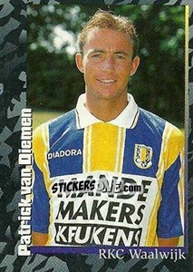 Sticker Patrick van Diemen - Voetbal 1996-1997 - Panini