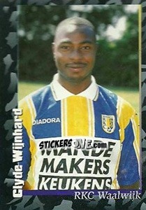 Sticker Clyde Wijnhard - Voetbal 1996-1997 - Panini