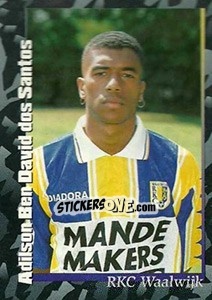 Cromo Adilson Ben David dos Santos - Voetbal 1996-1997 - Panini