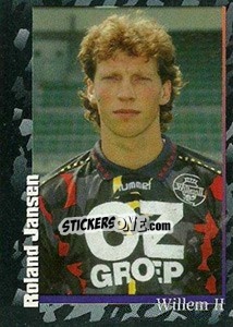 Sticker Roland Jansen - Voetbal 1996-1997 - Panini