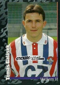 Sticker Tomás Galásek - Voetbal 1996-1997 - Panini