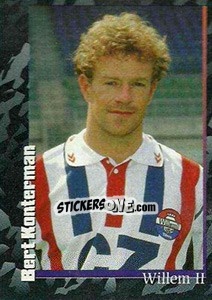 Sticker Bert Konterman - Voetbal 1996-1997 - Panini