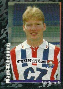 Sticker Mark Schenning - Voetbal 1996-1997 - Panini