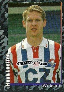 Sticker Huub Loeffen - Voetbal 1996-1997 - Panini