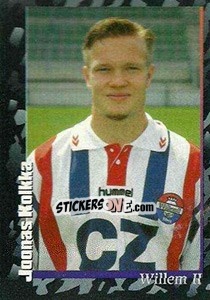 Sticker Joonas Kolkka - Voetbal 1996-1997 n. 285 - Panini