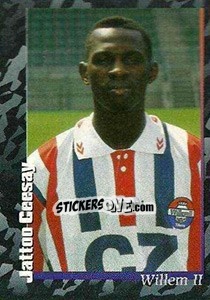 Sticker Jattoo Ceesay - Voetbal 1996-1997 - Panini