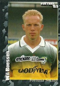 Sticker Wil Boessen - Voetbal 1996-1997 - Panini