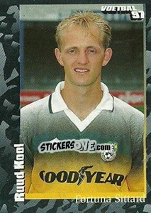 Sticker Ruud Kool - Voetbal 1996-1997 - Panini