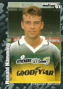 Sticker Ronald Hamming - Voetbal 1996-1997 n. 303 - Panini