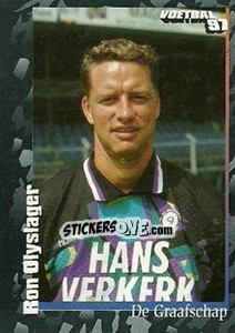 Cromo Ron Olyslager - Voetbal 1996-1997 - Panini