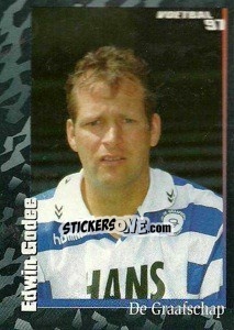 Sticker Edwin Godee - Voetbal 1996-1997 - Panini