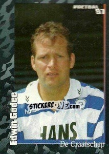 Sticker Edwin Godee - Voetbal 1996-1997 n. 314 - Panini