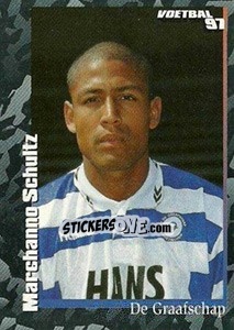 Sticker Marchanno Schultz - Voetbal 1996-1997 - Panini