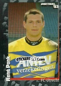 Figurina René Ponk - Voetbal 1996-1997 - Panini