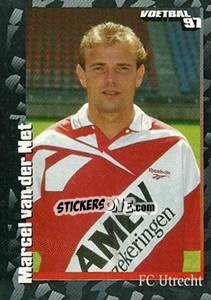 Sticker Marcel van der Net - Voetbal 1996-1997 - Panini