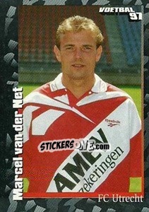 Sticker Marcel van der Net - Voetbal 1996-1997 n. 328 - Panini