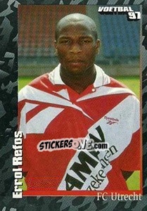 Sticker Errol Refos - Voetbal 1996-1997 n. 329 - Panini