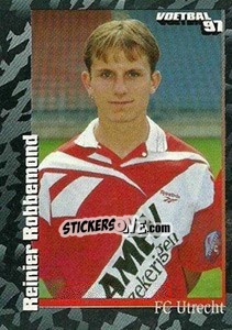Sticker Reinier Robbermond - Voetbal 1996-1997 n. 330 - Panini