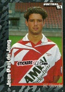 Figurina Jean-Paul de Jong - Voetbal 1996-1997 - Panini