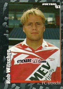 Sticker Rob Witschge - Voetbal 1996-1997 - Panini