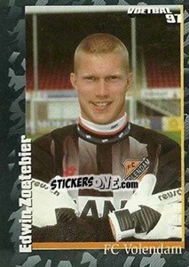 Sticker Edwin Zoetbier - Voetbal 1996-1997 - Panini