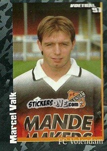 Sticker Marcel Valk - Voetbal 1996-1997 n. 347 - Panini