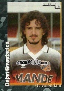 Sticker Dejan Govedarica - Voetbal 1996-1997 - Panini