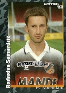 Sticker Radoslav Samardzic - Voetbal 1996-1997 - Panini