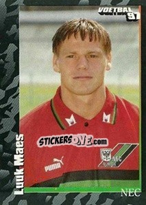 Sticker Luuk Maes - Voetbal 1996-1997 - Panini