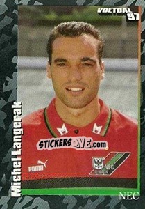 Sticker Michel Langerak - Voetbal 1996-1997 n. 363 - Panini