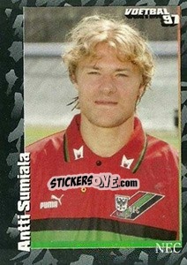 Sticker Antti Sumiala - Voetbal 1996-1997 - Panini