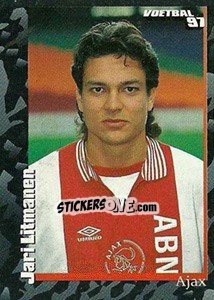 Sticker Jari Litmanen - Voetbal 1996-1997 n. 13 - Panini