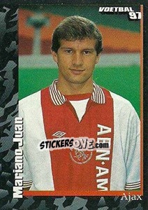 Sticker Mariano Juan - Voetbal 1996-1997 - Panini