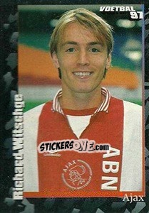 Sticker Richard Witschge - Voetbal 1996-1997 - Panini