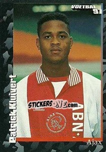 Sticker Patrick Kluivert - Voetbal 1996-1997 n. 19 - Panini