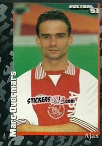 Sticker Marc Overmars - Voetbal 1996-1997 - Panini