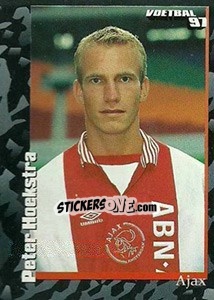 Sticker Peter Hoekstra - Voetbal 1996-1997 - Panini