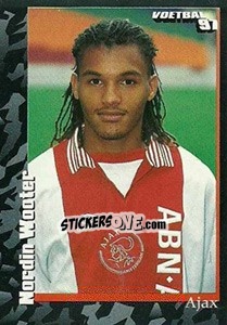 Sticker Nordin Wooter - Voetbal 1996-1997 n. 22 - Panini