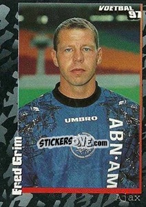 Figurina Fred Grim - Voetbal 1996-1997 - Panini