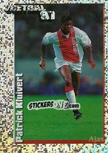 Sticker Patrick Kluivert - Voetbal 1996-1997 - Panini