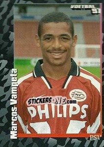 Sticker Marcos Vampeta - Voetbal 1996-1997 n. 33 - Panini