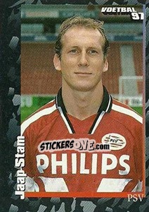 Sticker Jaap Stam - Voetbal 1996-1997 n. 36 - Panini