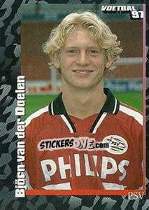 Sticker Bjorn van der Doelen - Voetbal 1996-1997 - Panini