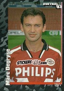 Figurina Marc Degryse - Voetbal 1996-1997 - Panini