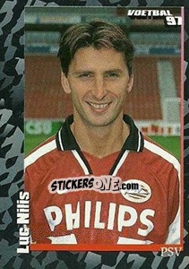 Sticker Luc Nilis - Voetbal 1996-1997 - Panini